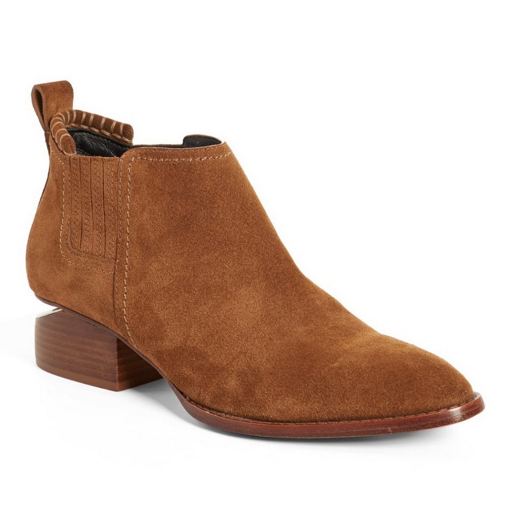 NEW ALEXANDER WANG Kori Suede Bootie - Picture 1 of 13